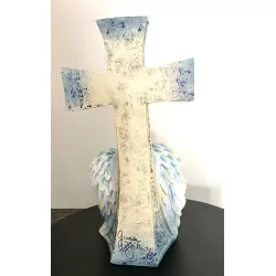 Ángel Jessica Galbreth y bebé, 25 cm