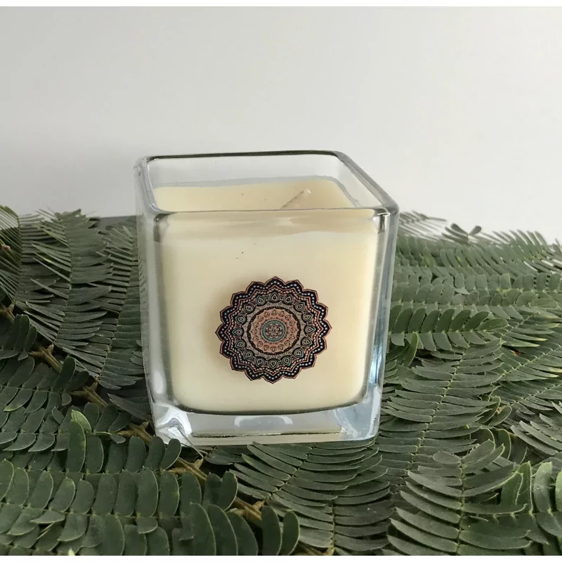 Bougie à la cire de Colza Oudh.