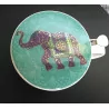 Tasse de thé infuseur en porcelaine, Éléphant Indien , 400 ml