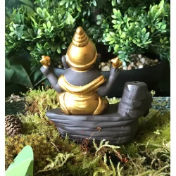 Ganesh backflow incense burner