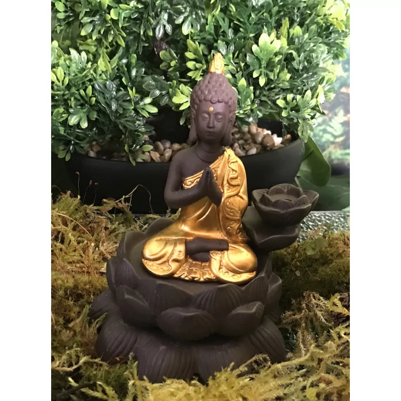 Buddha backflow incense burner.