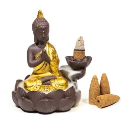 Buddha backflow incense burner.