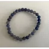 Bracelet Aventurine bleue 6 mm.