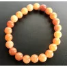 Bracelet Aventurine Orange, 8 mm.