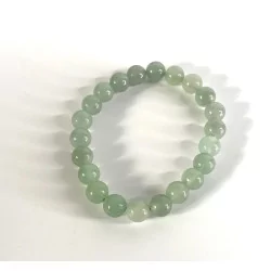 Bracelet Aventurine verte, 8 mm.