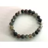 Bracelet Agate Indienne, 8 mm.