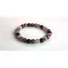 Bracelet Tourmaline Multicolore, 6 mm.