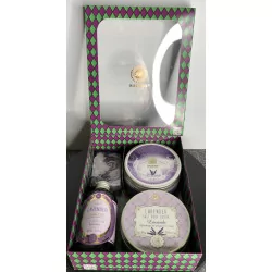 Coffret cadeau de luxe lavande