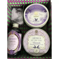 Coffret cadeau de luxe lavande