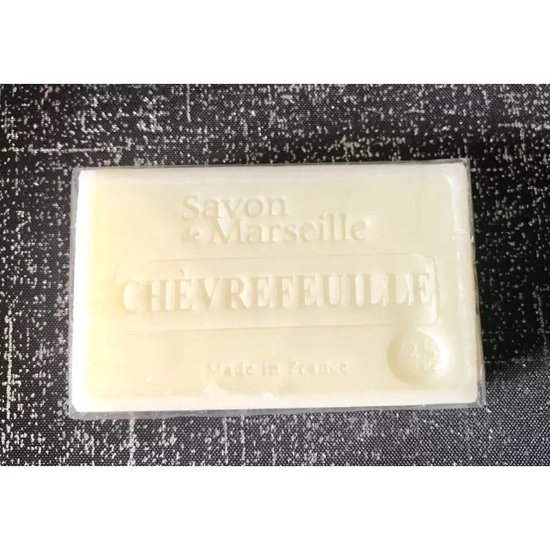 Savon de Marseille naturel Chèvrefeuille.100g