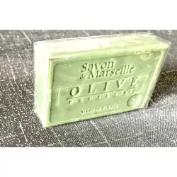 Savon de Marseille naturel d’Olivier 100 g.