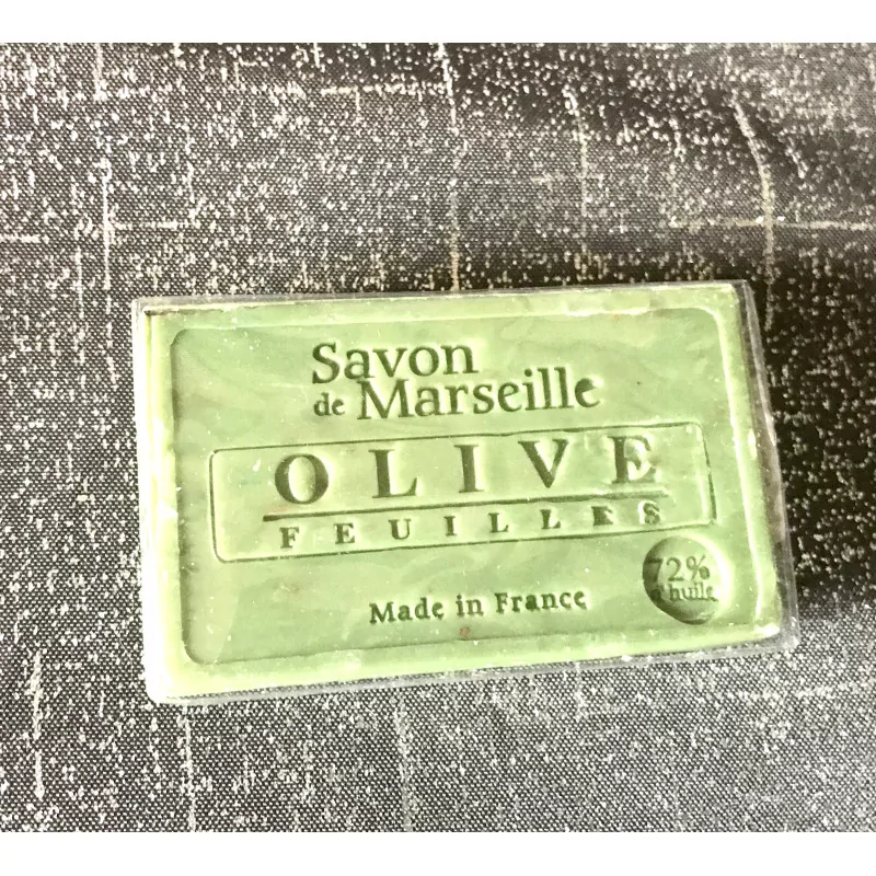 Savon de Marseille naturel d’Olivier 100 g.