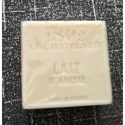 Savon de Marseille naturel lait d'Ânesse,100g.