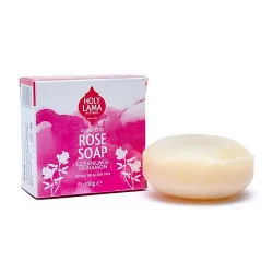 Holy Lama Savon à la Rose,100g.