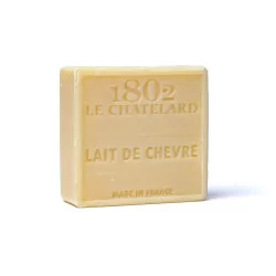 Savon de Marseille Naturel Lait de Chèvre,100g.