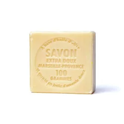 Savon de Marseille Naturel Lait de Chèvre,100g.