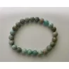 Bracelet Amazonite du Pérou. 8mm.