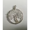 Pendentif Arbre de vie, Cristal de Roche A.