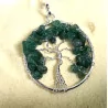 Pendentif Arbre de vie, Aventurine Verte A.