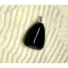 Pendentif Pierre roulée, Obsidienne Larme d’Apache,A.