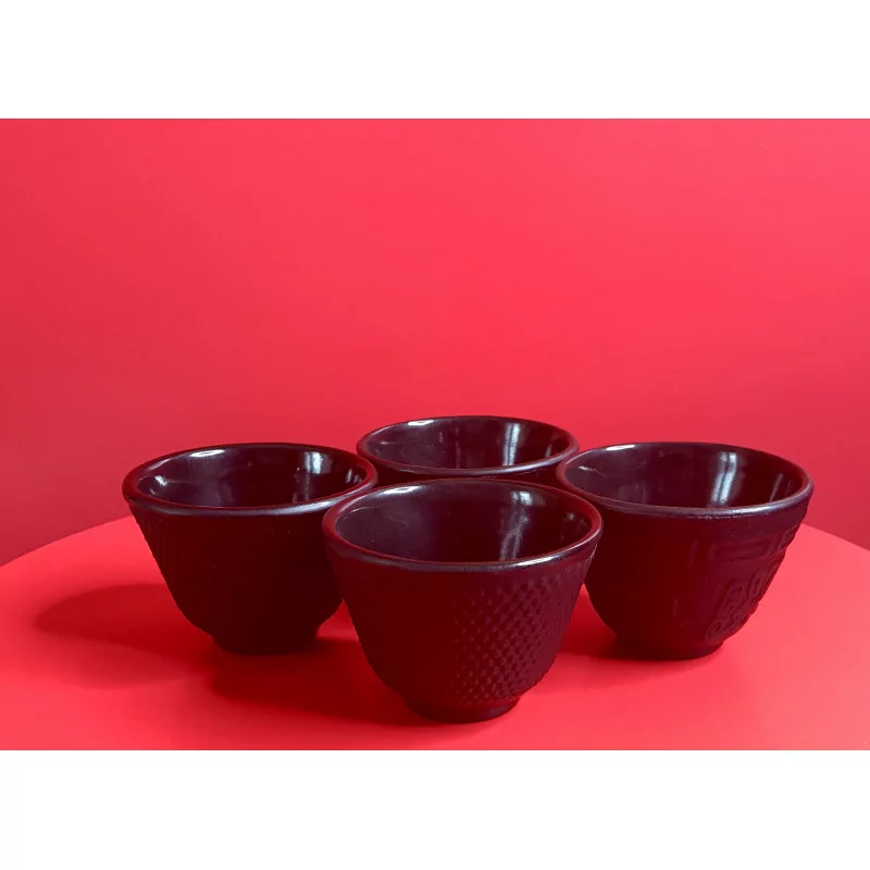 Set de 4 tasses à thé Japonaise