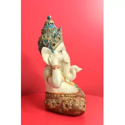 Statue de Ganesh N'écoute aucun mal