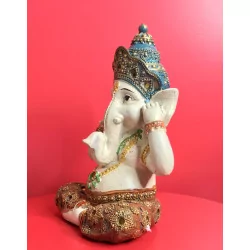 Statue de Ganesh N'écoute aucun mal