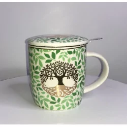 Tasse à thé infuseur Arbre de Vie.