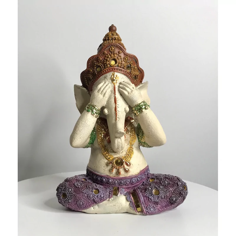 Statue de Ganesh Ne voit aucun mal