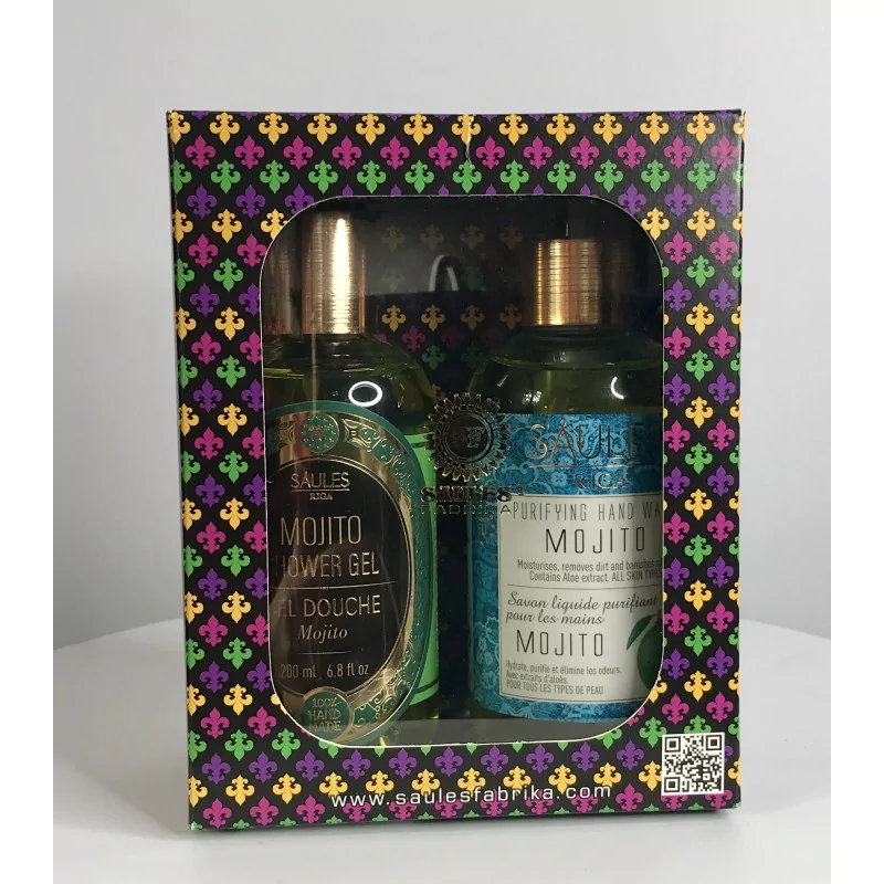 Coffret cadeau de luxe Mojito Saules Fabrika