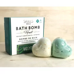 Bombe de bain cœur, Mojito