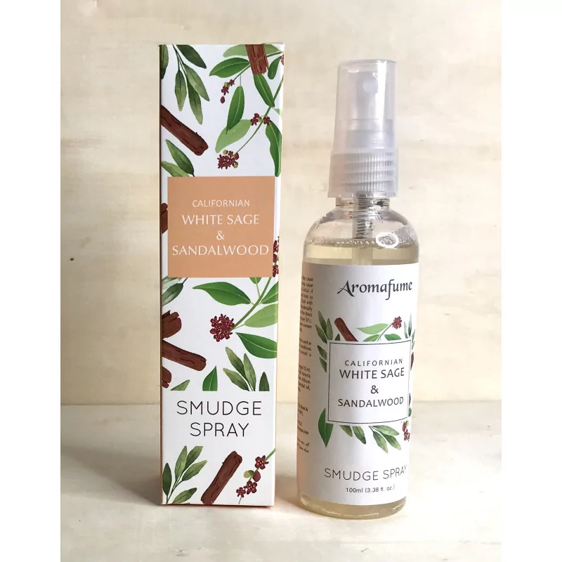 Smudge spray Sauge blanche & Bois de Santal Aromafume