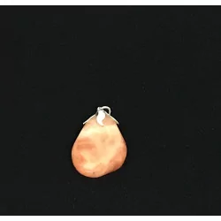 Pendentif , Calcite orange