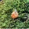 Pendentif , Calcite orange