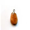 Pendentif Calcite orange.