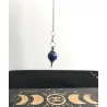 Pendule Lapis lazuli poli et métal