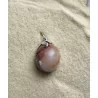 Pendentif pierre gemme Agate rouge