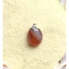 Pendentif pierre gemme Agate rouge