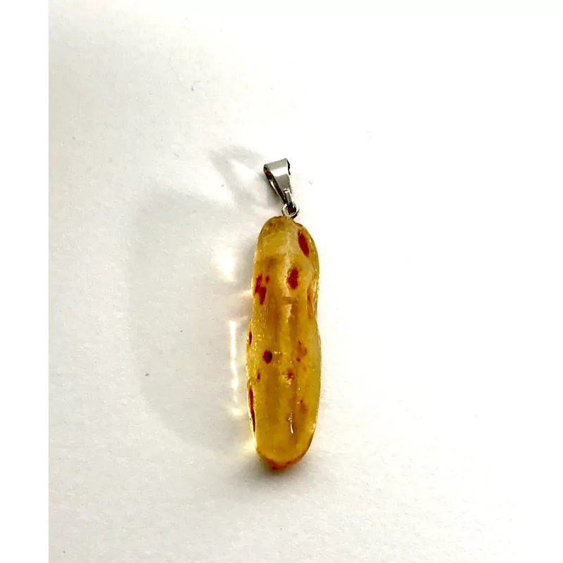 Pendentif d'Ambre (copal) percé