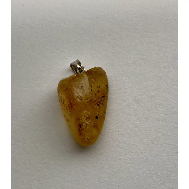 Pendentif d'Ambre (copal) percé