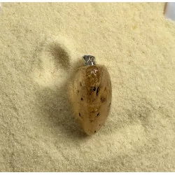 Pendentif d'Ambre (copal) percé