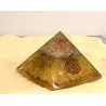 Pyramide Orgonite Citrine.