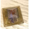 Pyramide Orgonite Citrine.