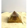 Pyramide Orgonite Citrine.