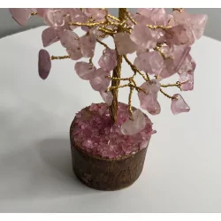 Bonsaï en Quartz Rose.15cm