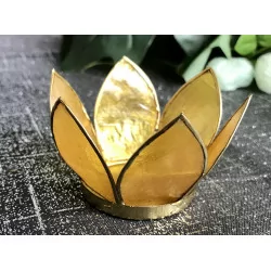 Gold Lotus Chakra mood lighting.