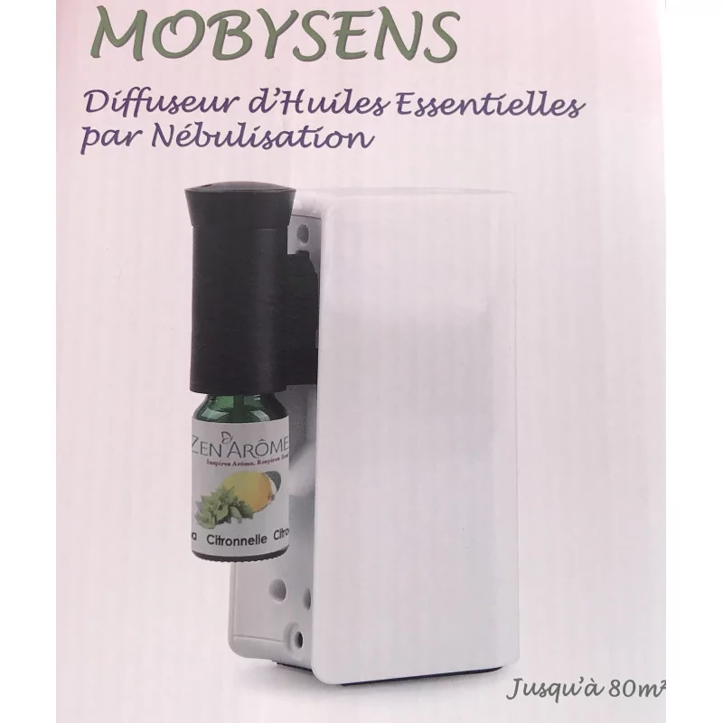 Moby sens Diffuseur d’huile Essentielles par nébulisation.