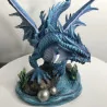 Dragon bleu des mers, 25 cm