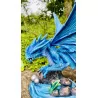 Dragon bleu des mers, 25 cm