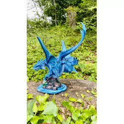 Dragon bleu des mers, 25 cm